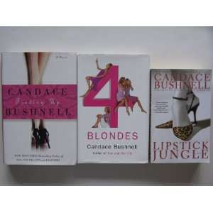 Candace Bushnell 3 Book Set   Trading Up,Blondes, Lipstick Jungle