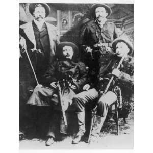  The James Younger Gang (L R) Cole Younger Jesse James Bob Younger 