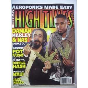  High Times August 2010 #415 Damian Marley & Nas 