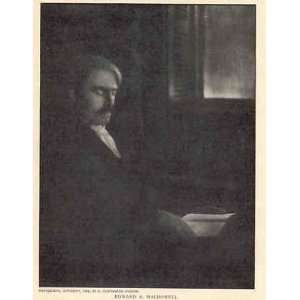  1906 Edward MacDowell American Musician Composer 