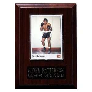  Floyd Patterson 4.5 x 6.5 Plaque