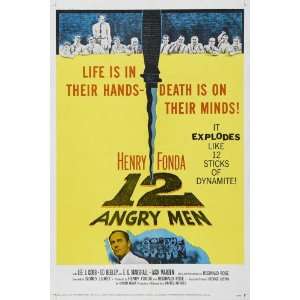  Twelve Angry Men (1957) 27 x 40 Movie Poster Style Z