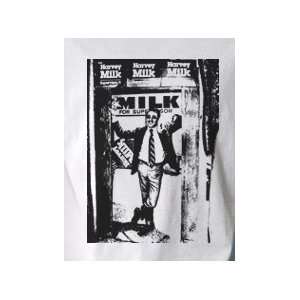 Harvey Milk   Pop Art Graphic T shirt (Mens Small)