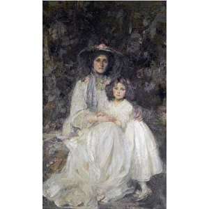 Lady Dickson Poynder and Her Daughter Joan: Sir James Jebusa Shannon 