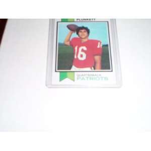 Jim Plunkett 1973 Topps football trading card #355