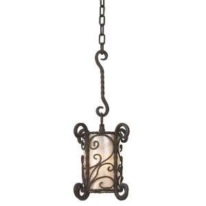  Natural Mica Collection 7 Wide Mini Pendant Chandelier 