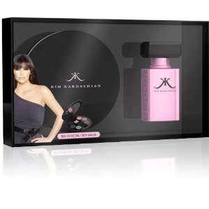 Kim Kardashian Gift Set with Makeup Compact and 1.0 oz Fragrance