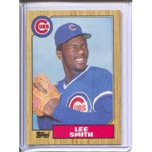  1987 Topps #23 Lee Smith: Sports Collectibles