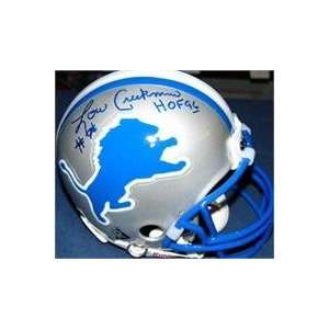 Lou Creekmur autographed Football Mini Helmet (Detroit Lions)  