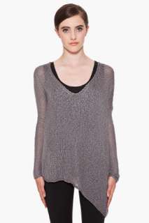 Helmut Lang Asymmetrical Knit Sweater for women  SSENSE