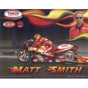  2006 Matt Smith Torco drag bike NHRA postcard: Everything 