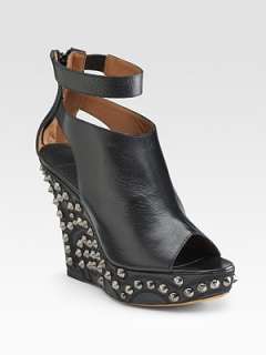 Givenchy   Studded Wedge Sandals    