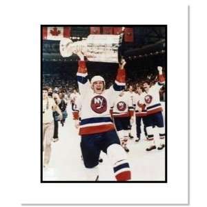 Mike Bossy New York Islanders NHL Double Matted 8x
