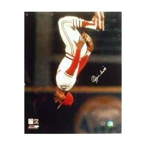 Ozzie Smith St. Louis Cardinals   Flip   Autographed 16x20