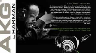AKG Q 701 Quincy Jones Signature Reference Class Headphones (Lime)