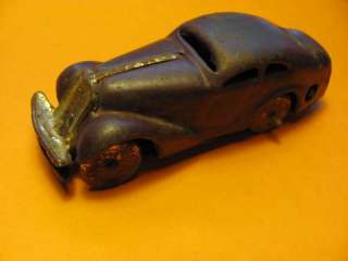 1954 TIN TOY UNUSUAL SHAPE WIND UP SMALL CAR RUSSIAN  