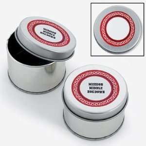  Personalized Red Wild West Tins   Party Themes & Events 