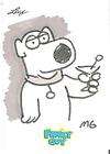 family guy seasons 3 4 5 brian griffin sketch card