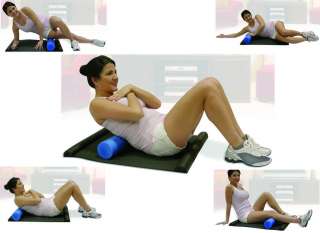 TOTAL BODY FOAM ROLLER SYSTEM EXERCISE MAT MASSAGE PHYSICAL THERAPY 