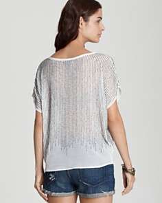 Aqua Tee Shirt   Beaded