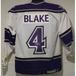 Rob Blake Autographed Los Angeles Kings Ccm Jersey