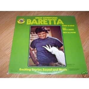  BARETTA ROBERT BLAKE ADVENTURES RECORD COLLECTIBLE 1976 