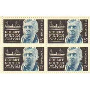 Robert Fulton Set of 4 x 5 Cent US Postage Stamps NEW Scot 1270