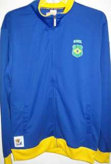Fifa World Cup 2010 Team Brasil Jacket NWT  