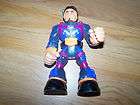 Chunky Mattel Rescue Heroes Action Figure 2002 Clear / Blue Man Toy