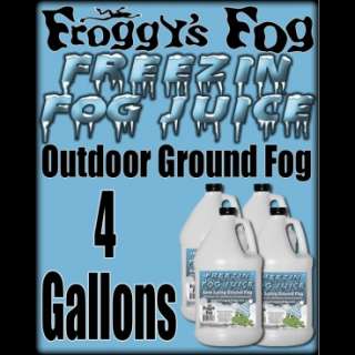 Freezin Fog Outdoor Low Lying Ground Fog Juice Machine Fluid   Case