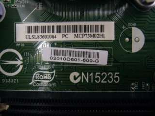 HP Foxconn MCP73M02H1 NAPA GL8E Motherboard + Dual Core 2.20GHz SLA8X 