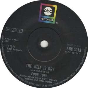  The Well Is Dry The Four Tops Music