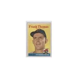  1958 Topps #409   Frank Thomas Sports Collectibles