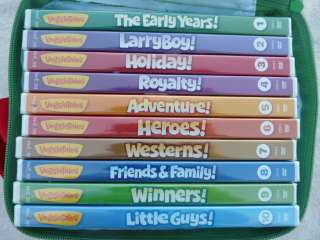 NEW Lot 30 Veggie Tales Movies on 10 DVDs / Collection Gift Set w 