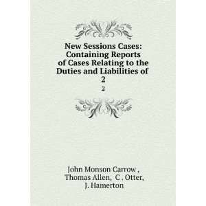   Thomas Allen, C . Otter, J. Hamerton John Monson Carrow  Books