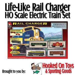 Life Like Rail Charger HO Scale Electric Train Set   Walthers 433 8886 