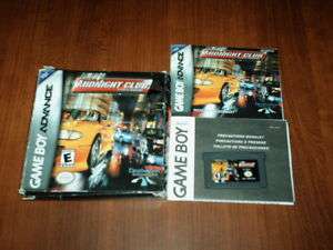   Club Street Racing Game Boy Advance GBA DS 802068100032  