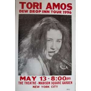 Tori Amos Dew Drop Inn Tour 1996 in NYC Poster
