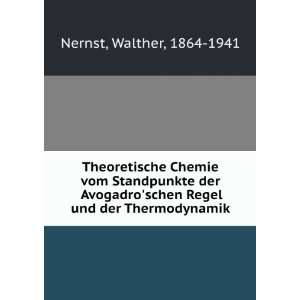   (German Edition) Walther Nernst 9785874180959  Books