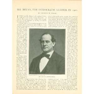  1900 William Jennings Bryan Democratic Presidential 