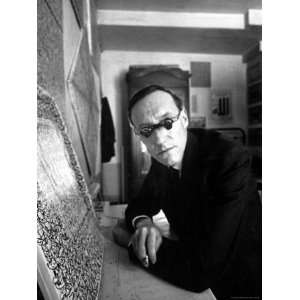 Writer William S. Burroughs in What is Known as a Beat Hotel Stretched 