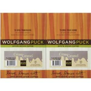 Wolfgang Puck Creme Caramel, 24 ct K Cups for Keurig Brewers, 2pk
