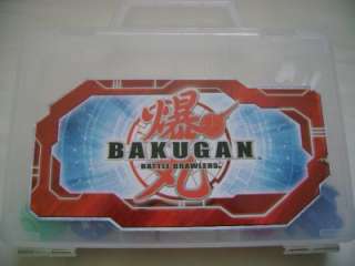 Lot of 6 Bakugan Brawlers with Carrying Case  