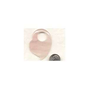    Rose Quartz Asymmetrical Heart Donuts Arts, Crafts & Sewing