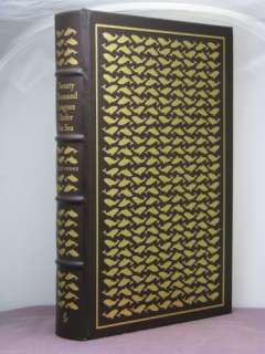 20,000 Leagues Under the Sea by Jules Verne, Easton Press  