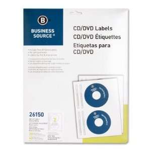  Business Source CD/DVD Inkjet Label
