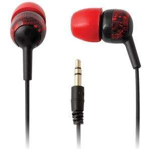  EARPOLLUTION EP red Crew Graffiti Buds (Red) Electronics