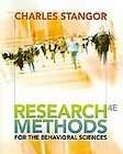 Research Methods for the Behavioral Sciences by Charles