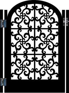 great Italian style gate with gorgeous craftsmanship and outstanding 