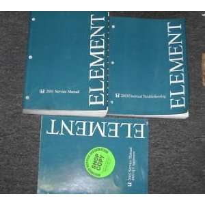 2003 Honda Element Service Shop Repair Manual Set OEM (Service Manual 